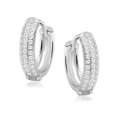 Cercei argint cu pietre DiAmanti Z0966-DIA
